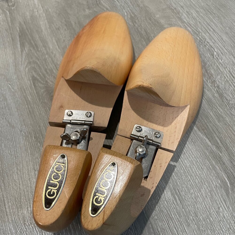 Vintage GUCCI Wooden Shoe Stretchers Size 41 and 42 - Picture 5 of 5